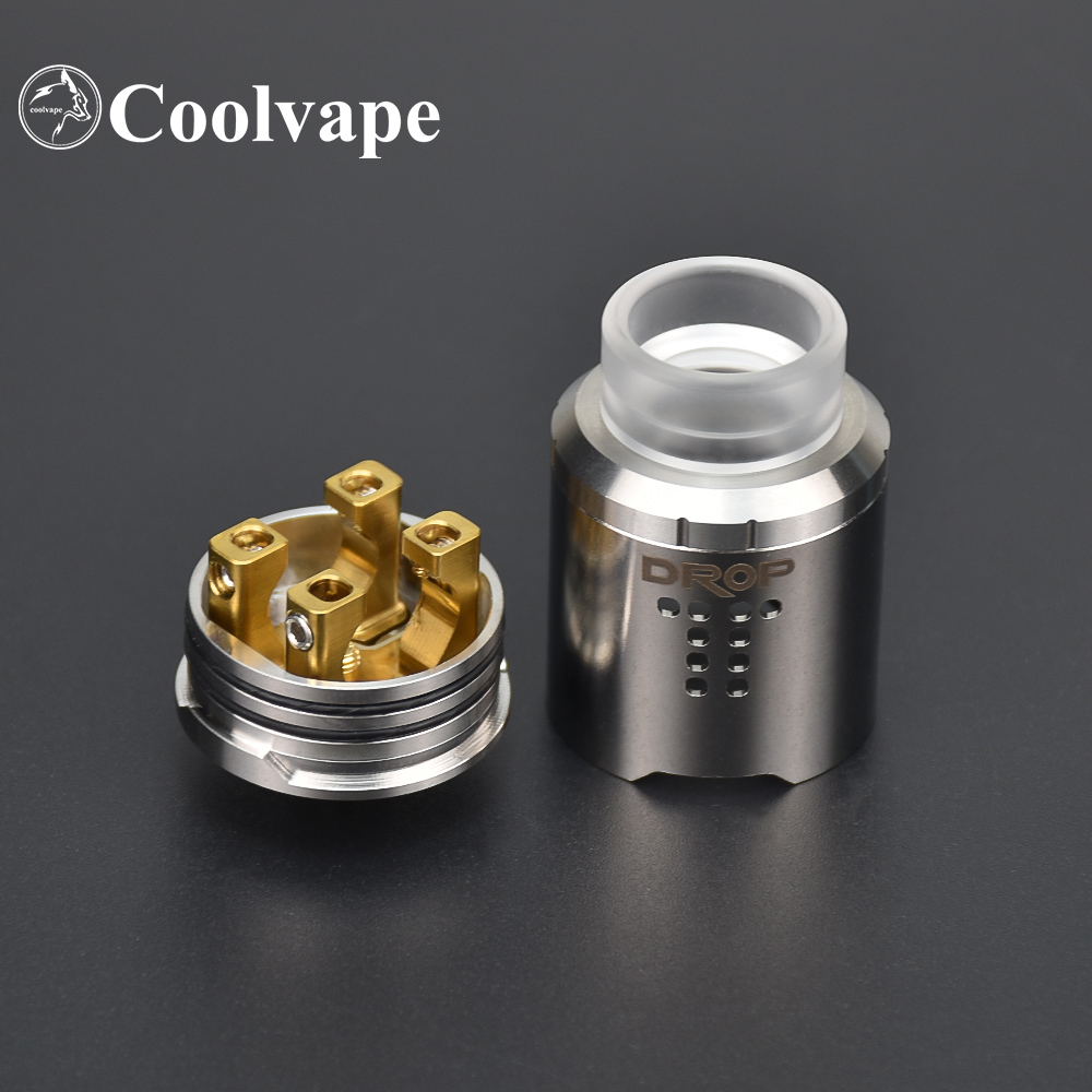 Wolfcoolvape Drop RDA 24mm vap - Rda Atomizer Deck 评论和价格