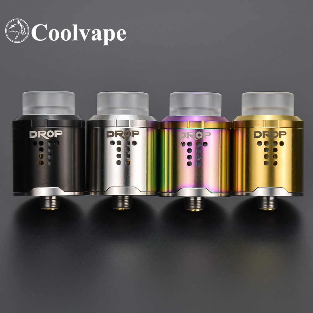 Wolfcoolvape Drop RDA 24mm vap - Rda Atomizer Deck 评论和价格