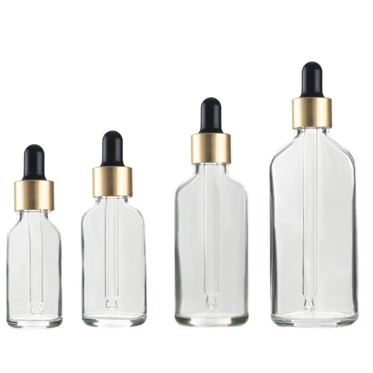 5/10/15/30/50/0ml Clear Glass  - Juice Bottle Dropper 评论和价格