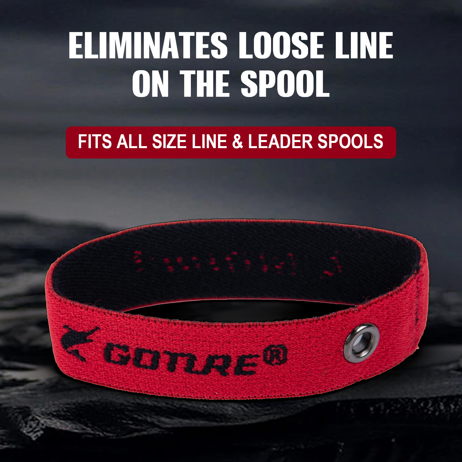 Goture Fishing Spool Line Band - Mesh Coil Strip 评论和价格