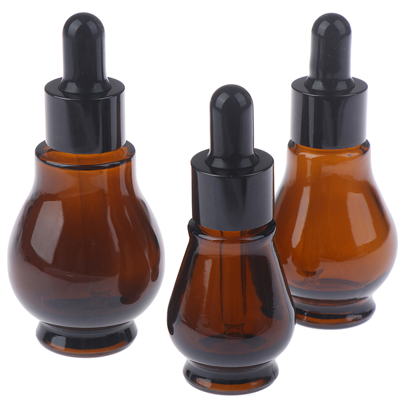 10/20/30ml Empty brown Glass D - Juice Bottle Dropper 评论和价格