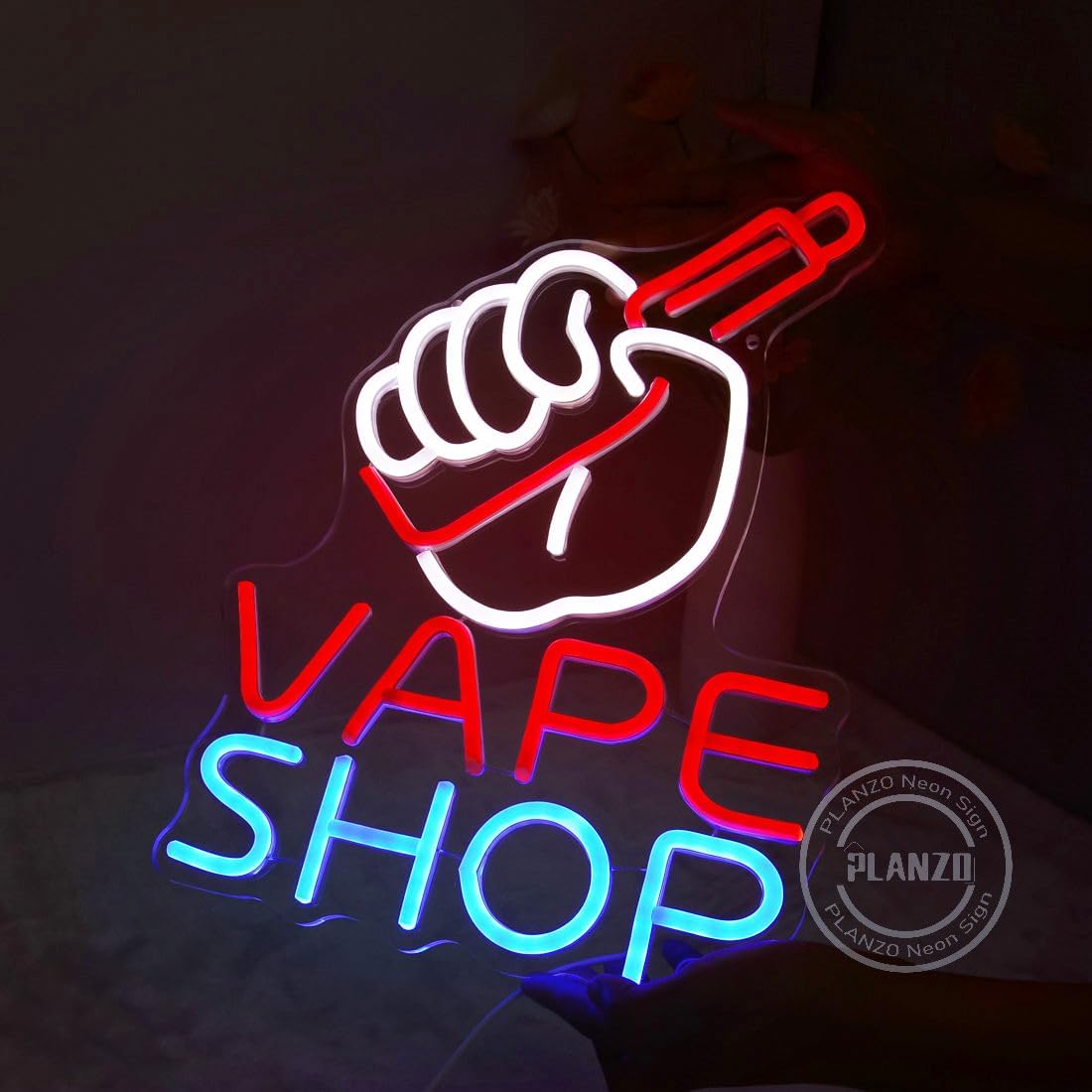 VAPE Shop Neon Sign for Smoke  - Vaping Shop 评论和价格