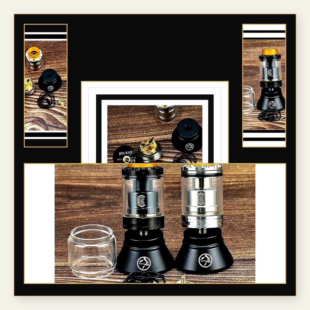 ReLoad RTA 24mm 3.5ml Top Fill - Accessories For Vaping 评论和价格