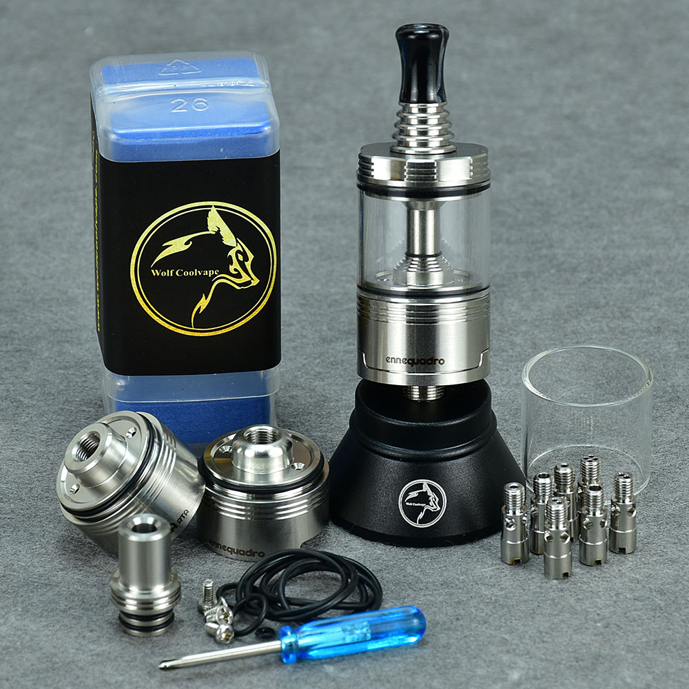 Wolfcoolvape Moka mtl RTA Rebu - Vaping Air 评论和价格