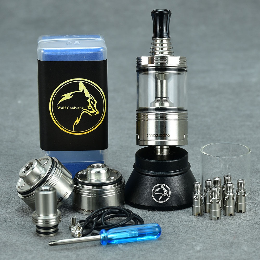 Wolfcoolvape Moka mtl RTA Rebu - Vaping Air 评论和价格