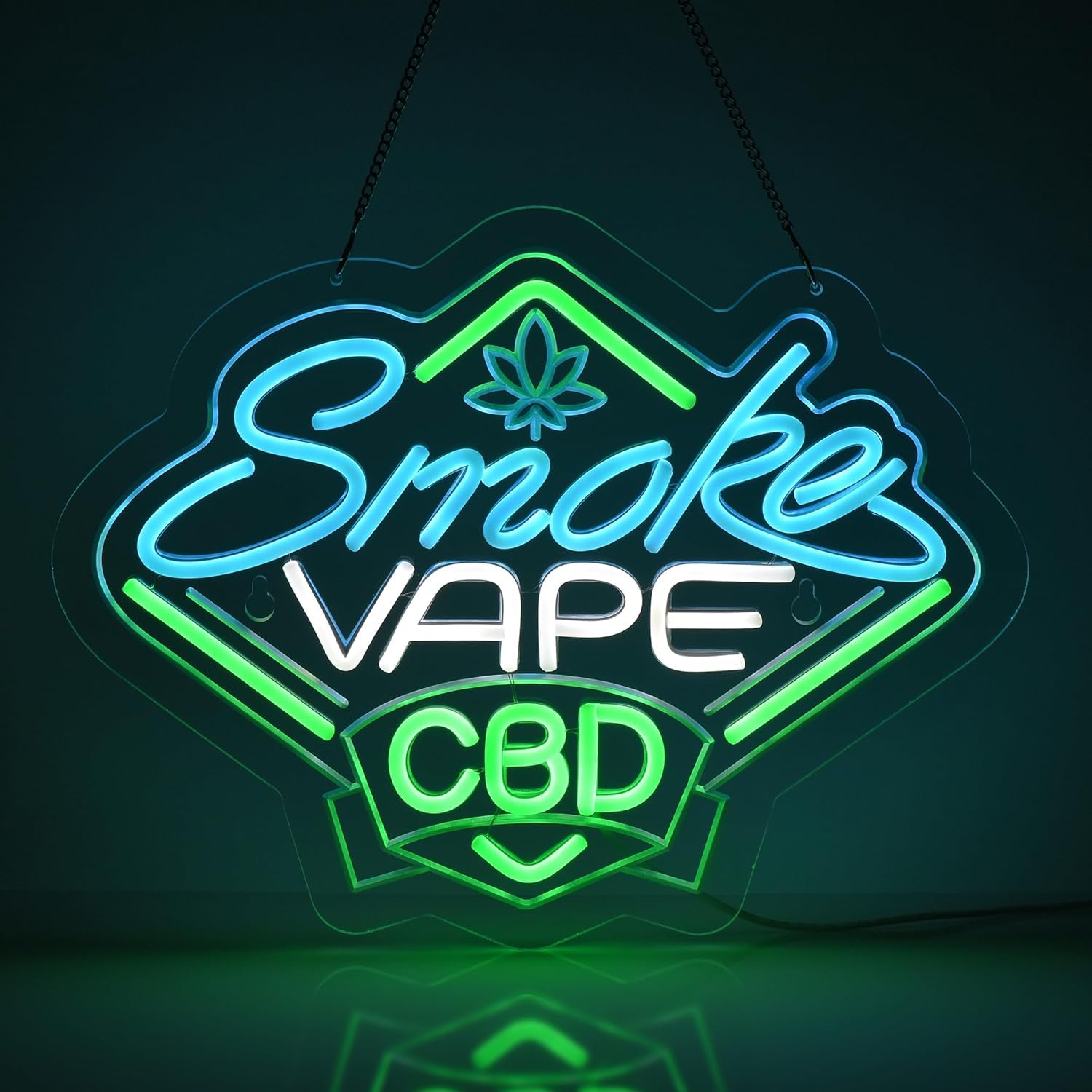 Smoke and Vape Shop Neon Sign  - Vaping Shop 评论和价格
