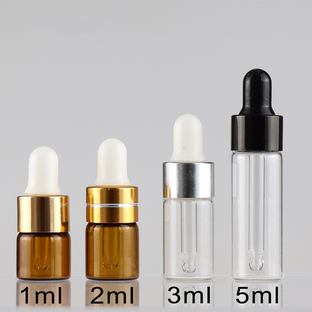 100pcs Mini Dropper Bottles 1m - Juice Bottle Dropper 评论和价格