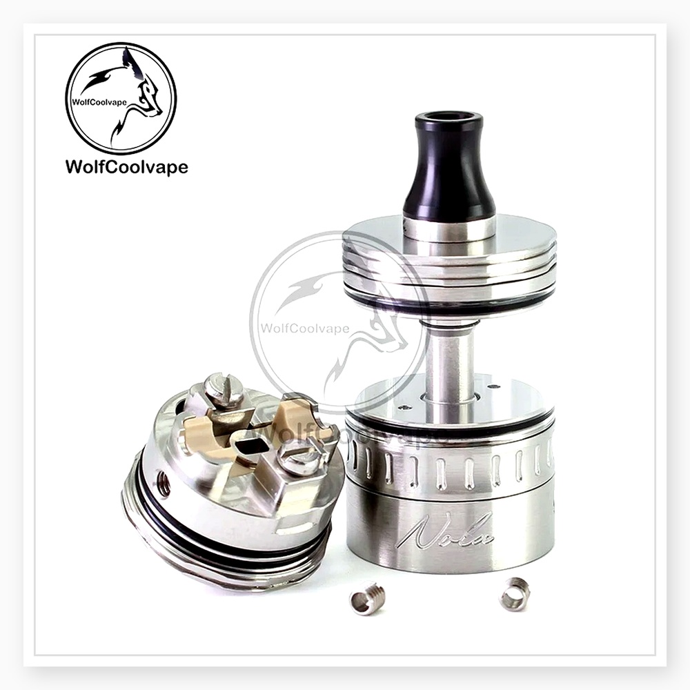 Wolfcool Vape NOLA RTA 22mm Si - Vaping Air 评论和价格