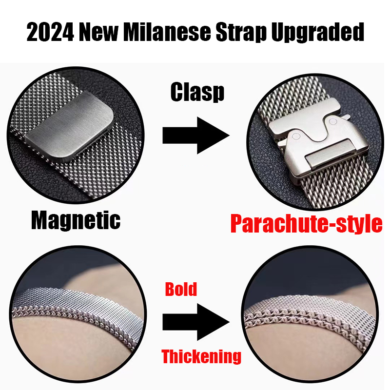 Milanese Strap For Apple Watch - Mesh Coil Strip 评论和价格