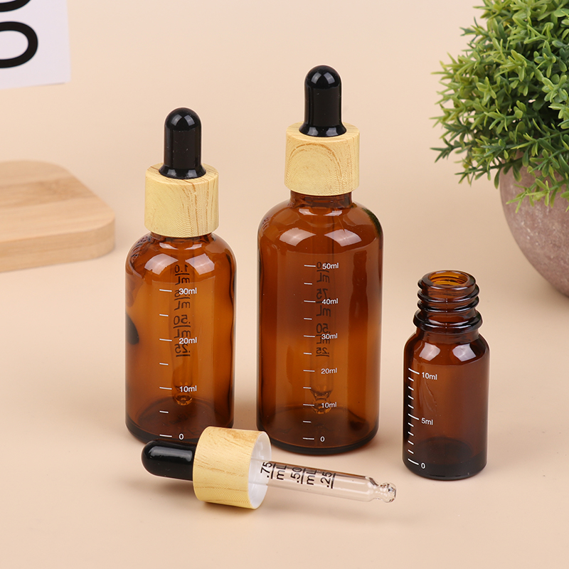 5ml to 100ml Refillable Amber  - Juice Bottle Dropper 评论和价格