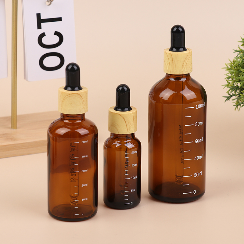 5ml to 100ml Refillable Amber  - Juice Bottle Dropper 评论和价格